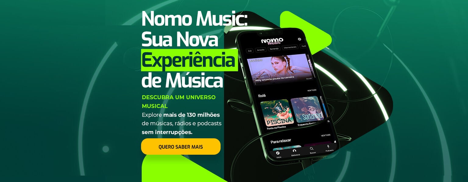 Sua nova experiência de música.