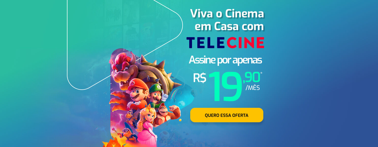 Viva o Cinema em casa com Telecine. Por apenas R$ 29,90. Assine já!