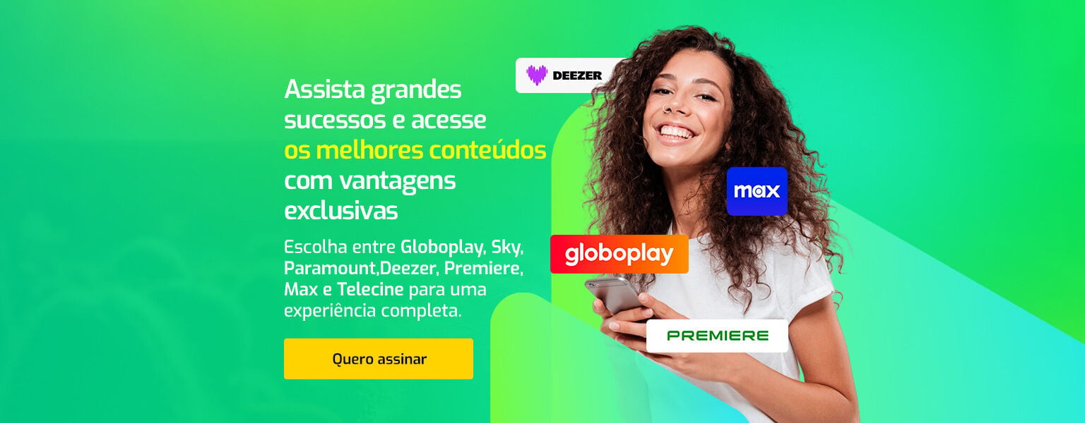 Streaming com a Algar: Globoplay, Sky+, MAX, Telecine e +