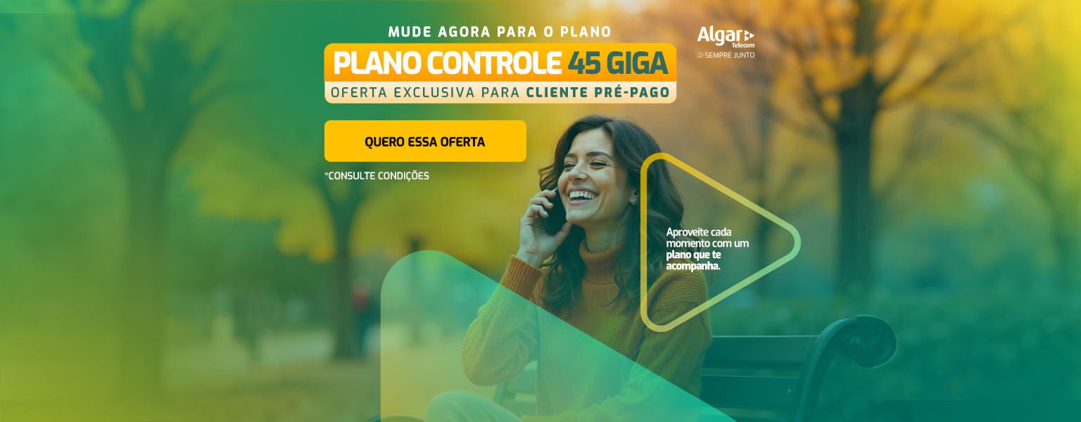 Celular 45 GB por apenas  R$ 45,00 por mês